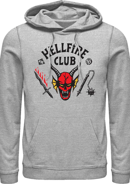 Stranger Things Hellfire Club Hoodie - main product image