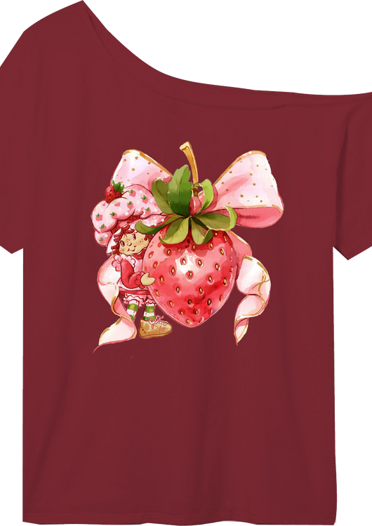 Strawberry Shortcake Off The Shoulder Shirt - main product image