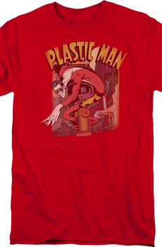 Stretchable Plastic Man DC Comics T-Shirt