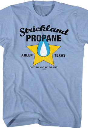 Blue Strickland Propane King of the Hill T-Shirt