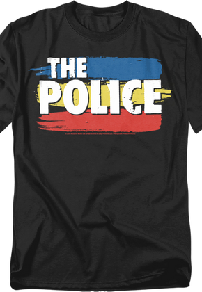 Stripe Logo The Police T-Shirt