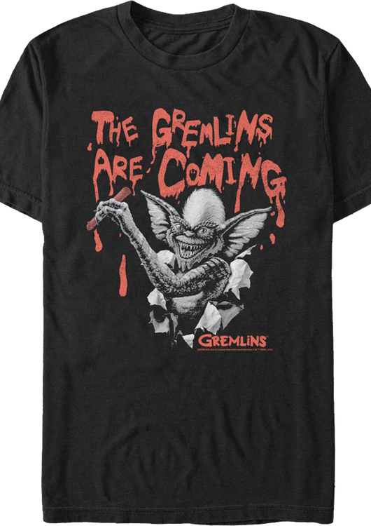 Stripe Poster Gremlins T-Shirt - main product image
