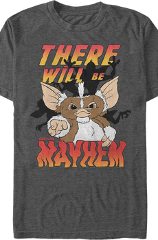Stripe There Will Be Mayhem Gremlins T-Shirt