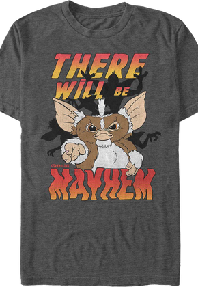 Stripe There Will Be Mayhem Gremlins T-Shirt