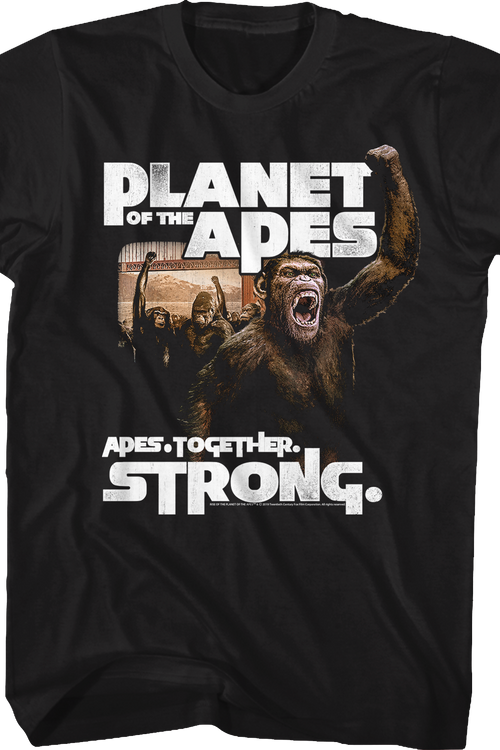 Strong Planet Of The Apes T-Shirt - main product image
