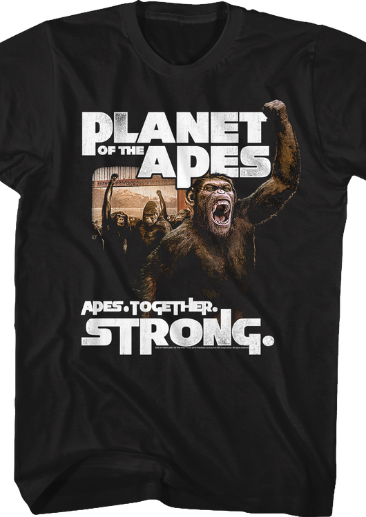 Strong Planet Of The Apes T-Shirt - main product image