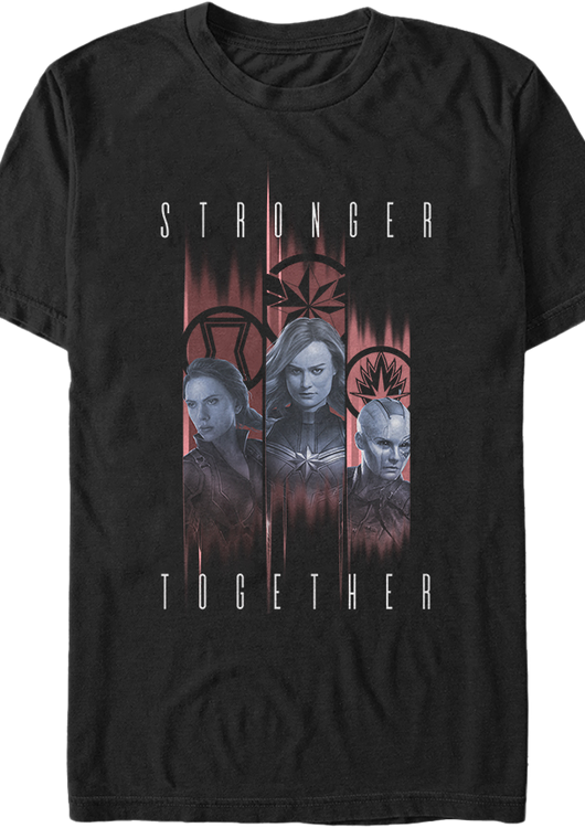 Stronger Together Avengers Endgame T-Shirt - main product image