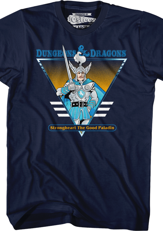 Strongheart The Good Paladin Dungeons & Dragons T-Shirt - main product image