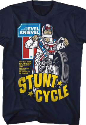 Stunt Cycle Evel Knievel T-Shirt