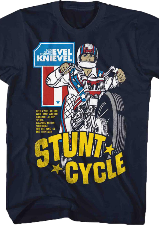 Stunt Cycle Evel Knievel T-Shirt - main product image