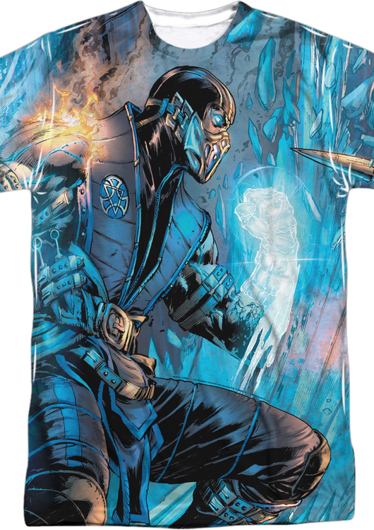 Sub-Zero and Scorpion Mortal Kombat T-Shirt - main product image