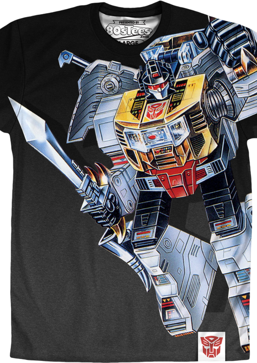 Sublimated Robot Mode Grimlock Transformers Shirt - main product image