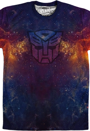 Sublimation Galaxy Autobot Logo Transformers Shirt