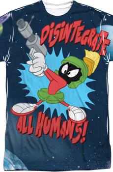 Sublimation Marvin the Martian Looney Tunes Shirt