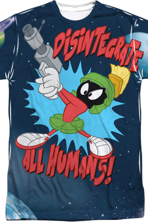 Sublimation Marvin the Martian Looney Tunes Shirtmain product image