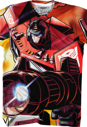 Sublimation Optimus Prime Shirt