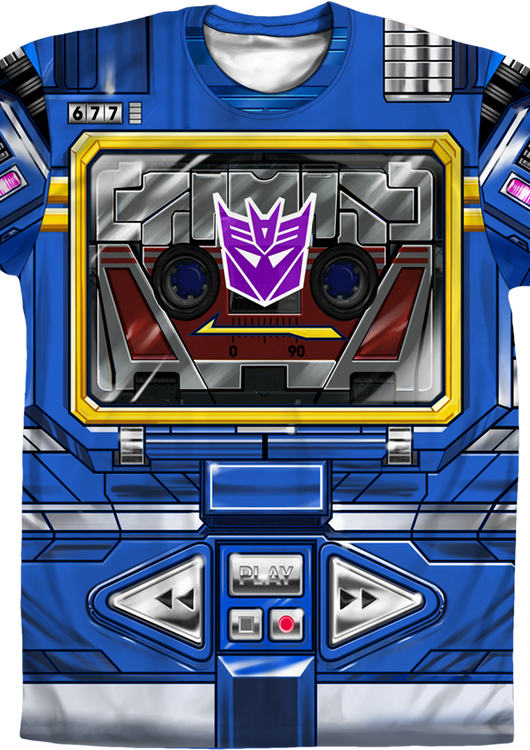 Sublimation Soundwave Costume T-Shirt - main product image