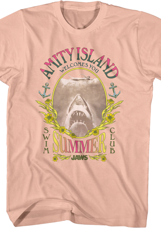 Summer Swim Club Jaws T-Shirt - main product image