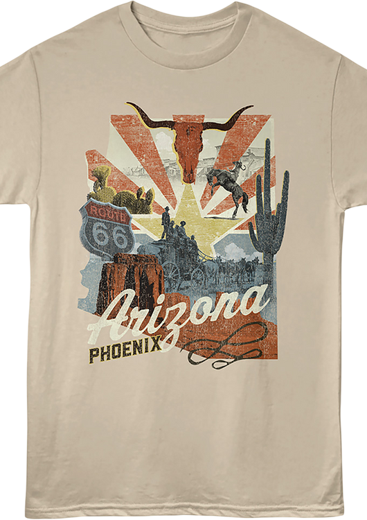 Sunburst Phoenix Arizona T-Shirt - main product image