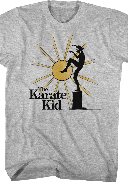 Sunlight Crane Kick Karate Kid T-Shirt - main product image