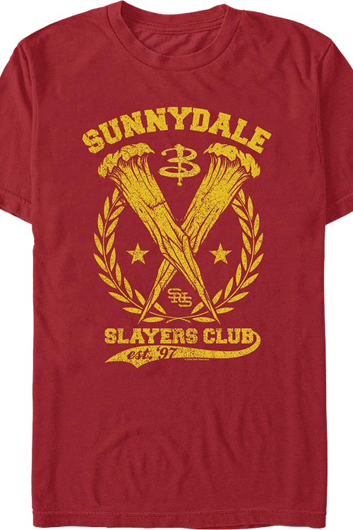 Sunnydale Slayers Club Buffy The Vampire Slayer T-Shirtmain product image