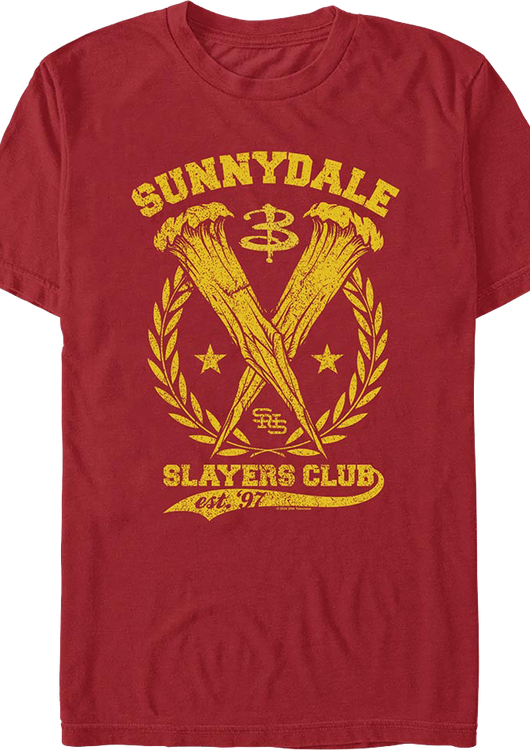 Sunnydale Slayers Club Buffy The Vampire Slayer T-Shirt - main product image