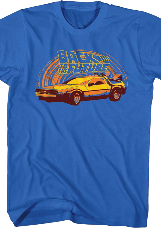 Sunrise DeLorean Back To The Future T-Shirt - main product image