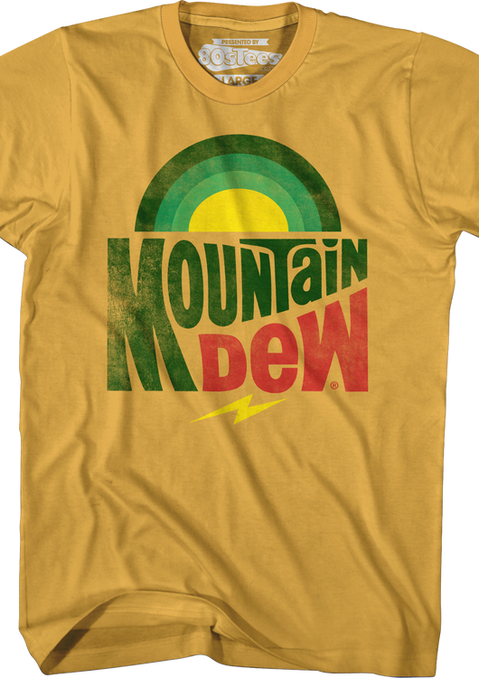 Sunrise Logo Mountain Dew T-Shirt - main product image