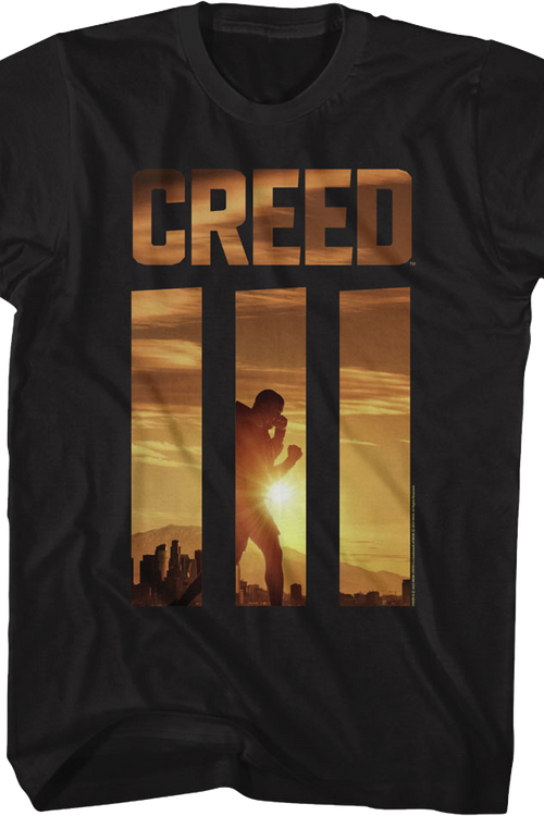 Sunrise Training Creed III T-Shirt - main product image