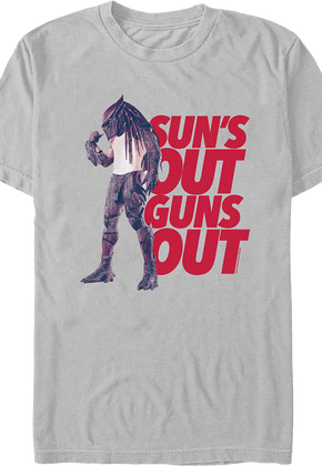 Sun's Out Guns Out Predator T-Shirt