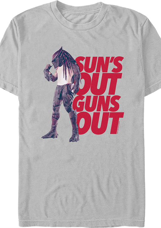 Sun's Out Guns Out Predator T-Shirt - main product image