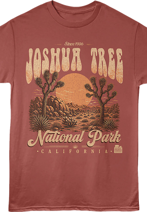 California Sunset Joshua Tree National Park T-Shirt