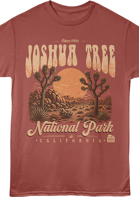 California Sunset Joshua Tree National Park T-Shirt - main product image