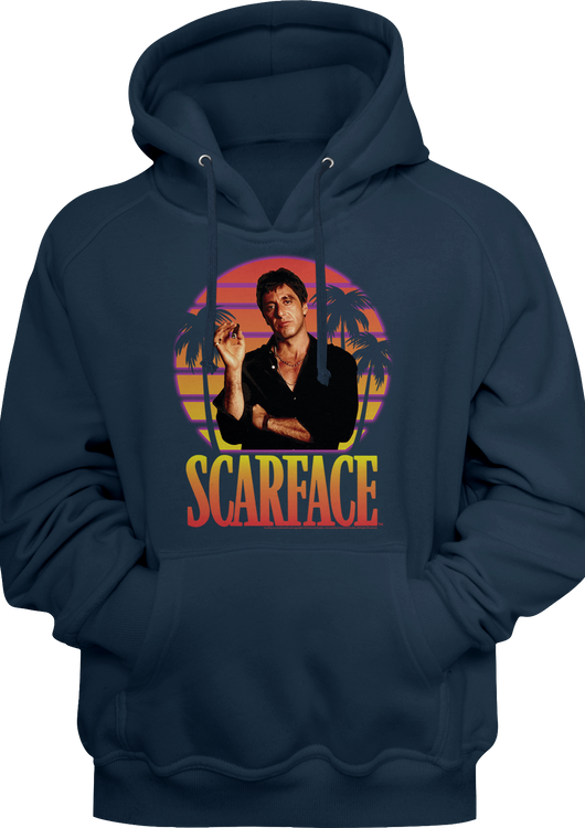 Sunset Scarface Hoodie - main product image