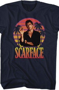 Sunset Scarface T-Shirt