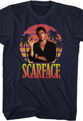 Sunset Scarface T-Shirt