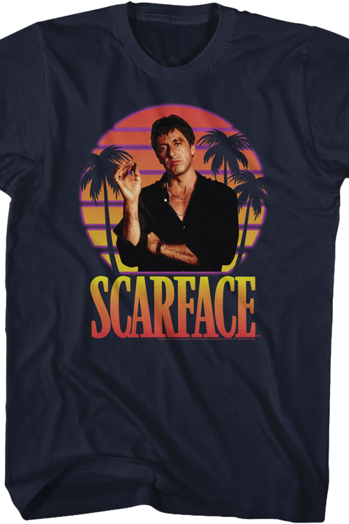 Sunset Scarface T-Shirtmain product image