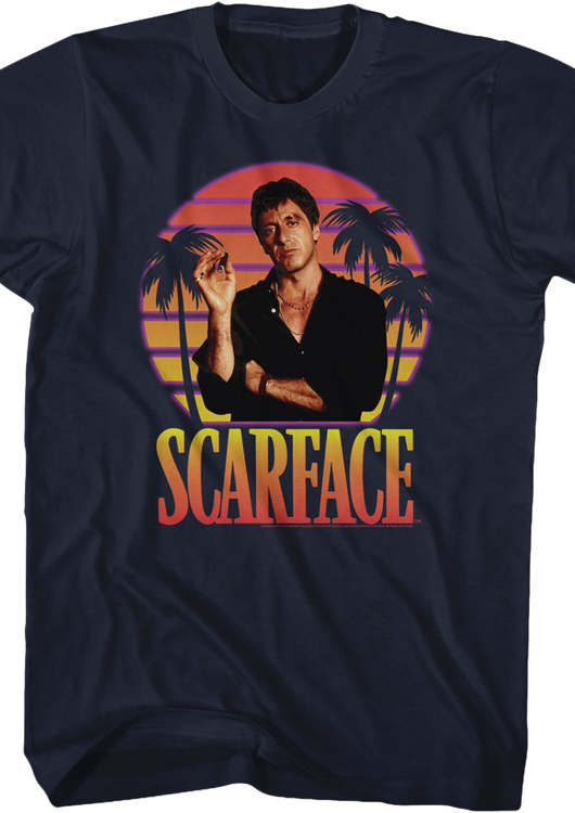 Sunset Scarface T-Shirt - main product image