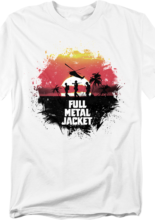 Sunset Silhouettes Full Metal Jacket T-Shirt - main product image