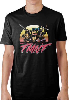 Sunset Teenage Mutant Ninja Turtles T-Shirt