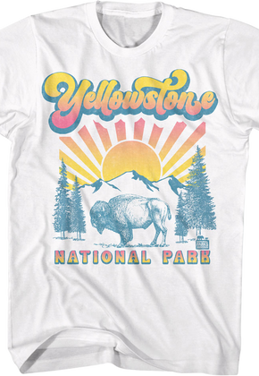 Sunset Yellowstone National Park T-Shirt