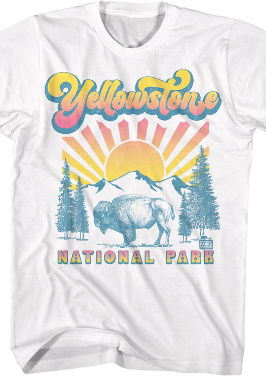 Sunset Yellowstone National Park T-Shirt - main product image