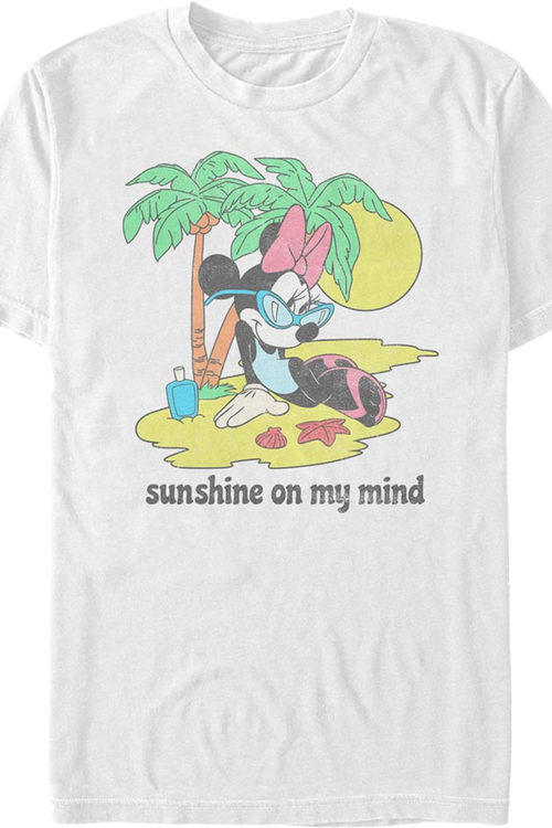 Sunshine On My Mind Minnie Mouse Disney T-Shirt - main product image