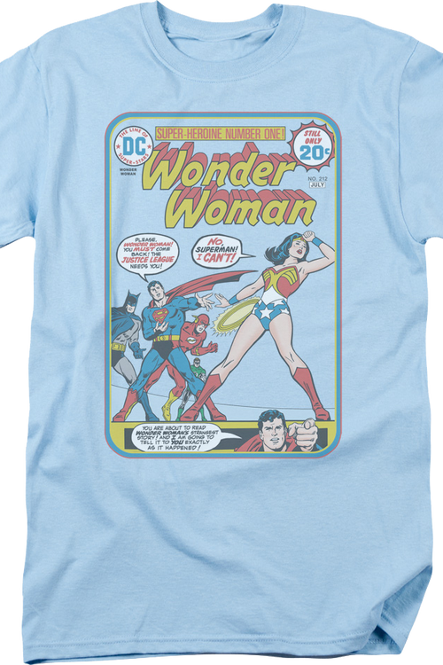 Super-Heroine Number One Wonder Woman T-Shirt - main product image