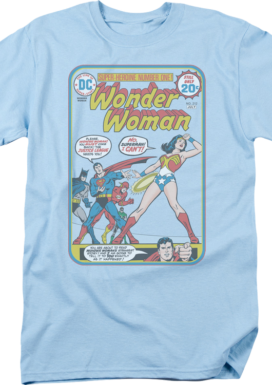 Super-Heroine Number One Wonder Woman T-Shirt - main product image