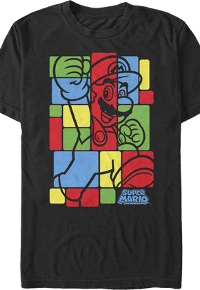 Super Mario Blocks Nintendo T-Shirt