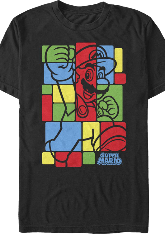 Super Mario Blocks Nintendo T-Shirt - main product image