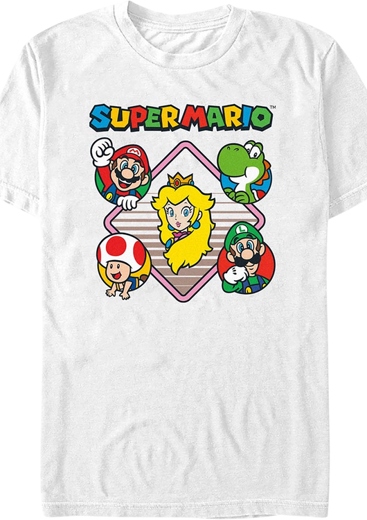 Super Mario Bros. Diamond Nintendo T-Shirt - main product image