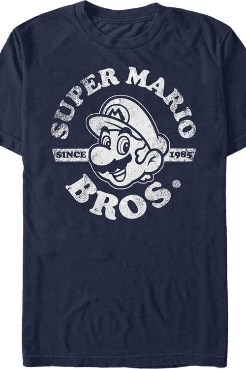 Super Mario Bros. Distressed Since 1985 Nintendo T-Shirtmain product image