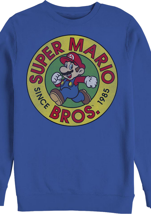 Super Mario Bros. Since 1985 Nintendo Sweatshirt - main product image